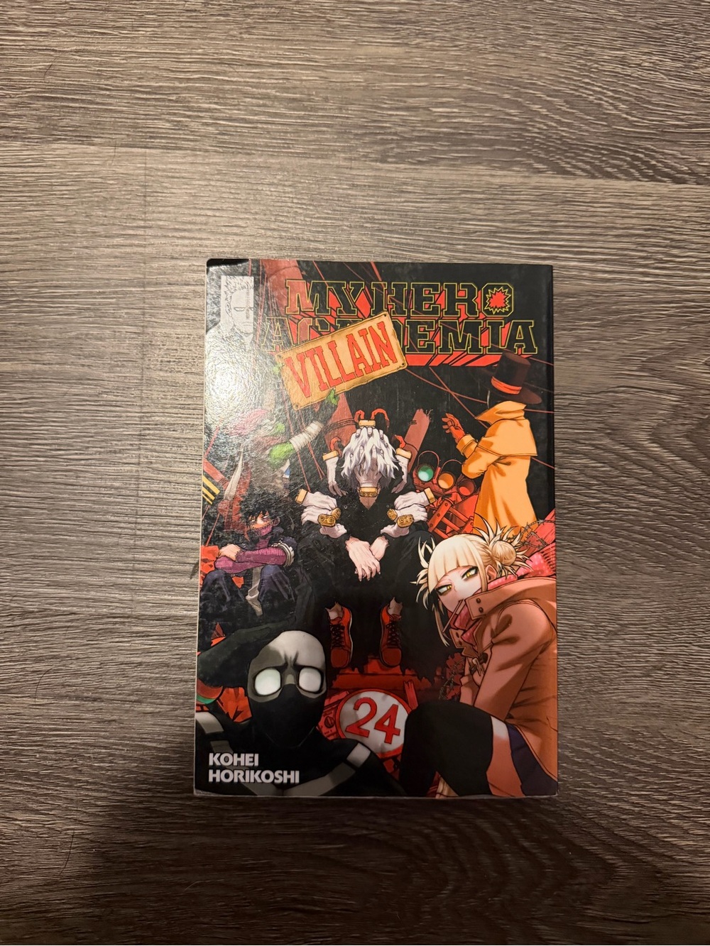 : Villain Graphic Novel - Black & Red Cover